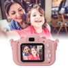 Kids Digital Camera with 32G Card Front Rear Lens 1080P