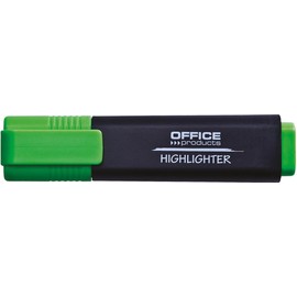 OFFICER PRODUCTS PRODUCTS Highlighters Bright Pack of 10 Colour: Green/Highlighter Textliner The Non-Toxic Ink, Chisel Tip Fluorescent Colours, High Quality/Line Width 1-5 mm, 17055211-02