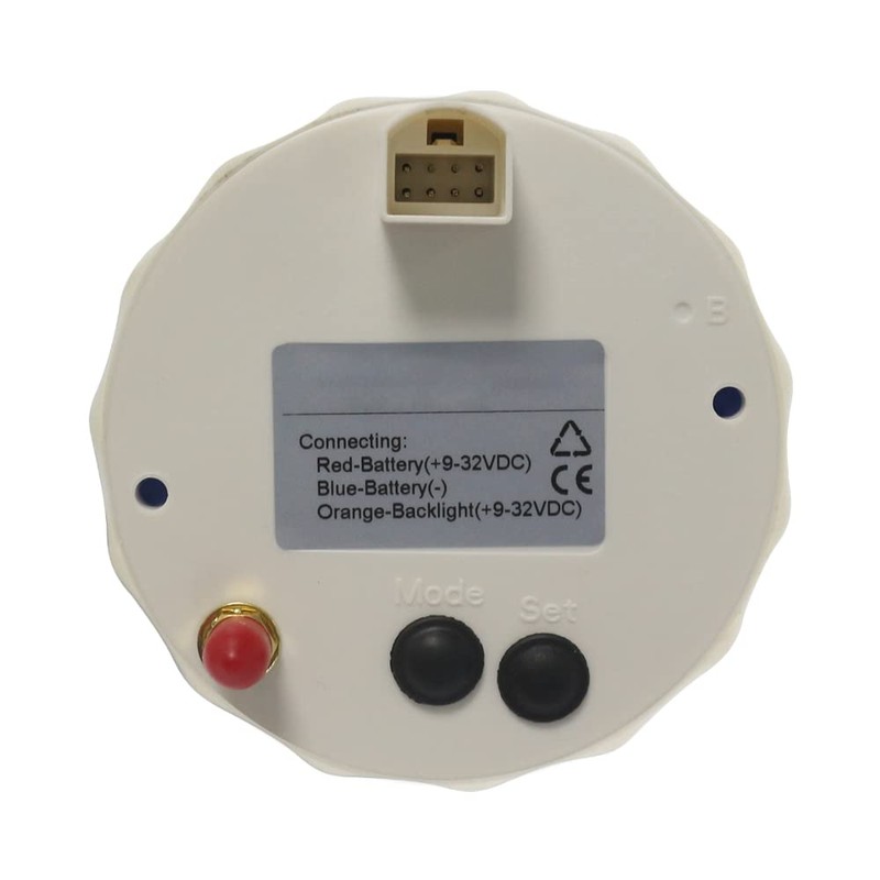 ELING Marine Auto GPS Speedometer Speedo Velometer 0-35MPH 0-55KM/H Odometer