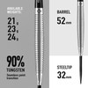 Harrows Shard 90% Steel Darts 21 g