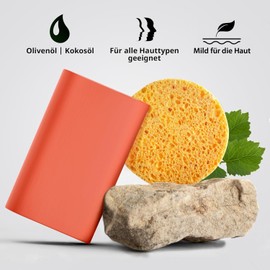 Dungl Schmied Patchouli Handmade Soap | Patchouli Soap Piece | Scented Natural | Without Palm Oil | Care Soap with Natural Ingredients | Vegan | For All Skin Types