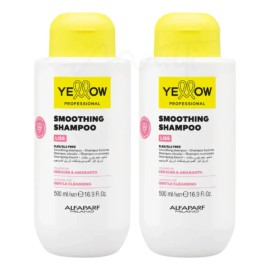 2 Pack Shampoo Liss Yellow, Alisador Y Controla El Frizz
