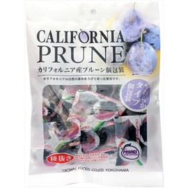 Crown Foods California Prunes Individually Wrapped 3.5 oz (100 g)
