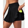 IUGA Pleated Tennis Skirt High Waisted Golf Skirts for Women