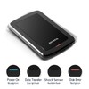 ADATA Disco Duro Externo HDD HV300, 2 TB, Negro, USB
