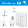 DEWENWILS Remote Control Light Bulb Socket, Wireless Light Switch E26
