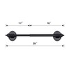 Magnetic Curtain Rods for Metal Doors，Multi-Use Adjustable Appliance for Windows