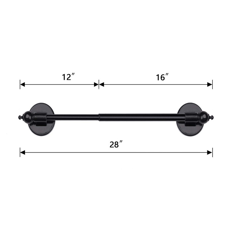 Magnetic Curtain Rods for Metal Doors，Multi-Use Adjustable Appliance for Windows