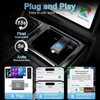 Wireless CarPlay Adapter, 2-in-1 Mini CarPlay & Android Auto 2025