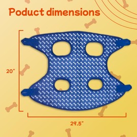 VITESSEG pet Grooming Hammock Set 15 pcs, Ideal for The Care of Dogs and Cats with Ease of use. Includes Harness, Nail Clippers, Gloves and More to Make Caring for Your Favorite Friend Easy. (Medium)