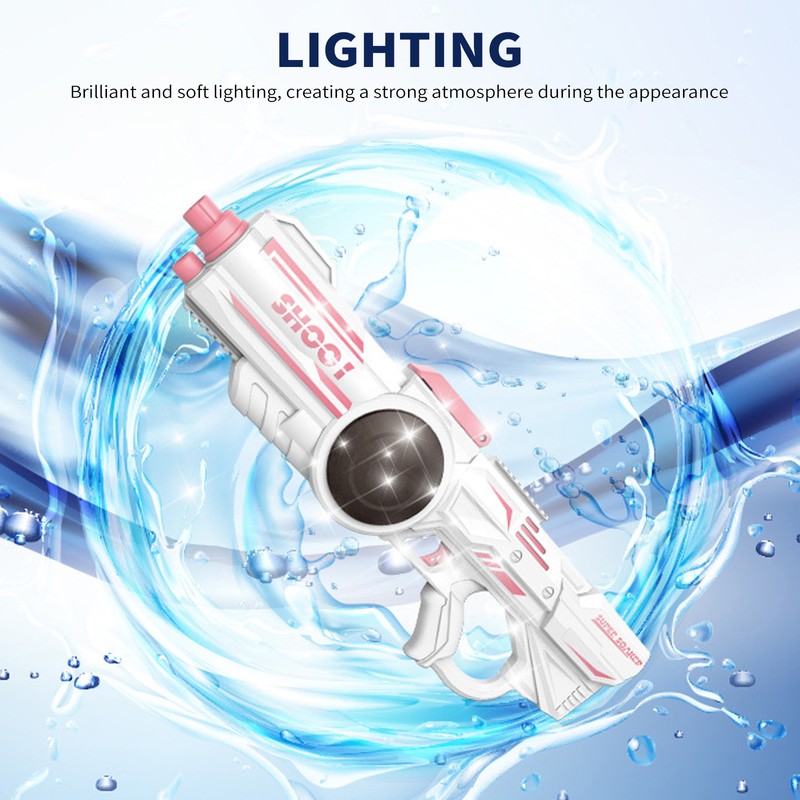 Electric Water Gun Rechargeable Squirt Guns for Kids & Adults