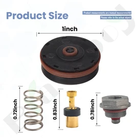N008792 Air Compressor Regulator Repair Kit - by Braveboy, Compatible with Po-rter Cable/Craftsman/Dewalt, Replacement D55155 D55167 D55684 23400S Compressor Regulator Repair Kit