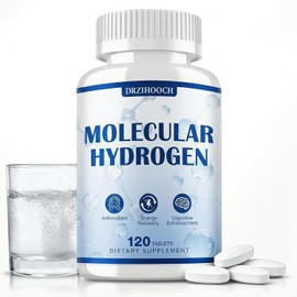 Hydrogen Water Tablets with Magnesium -12 PPM Hydrogen Tablets for Drinking Water Molecular Hydrogen Water Supplement for Cellular Health Healthy Aging