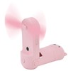 Hand Held Fan Mini Foldable Battery Operated Fan Humidification Cartoon