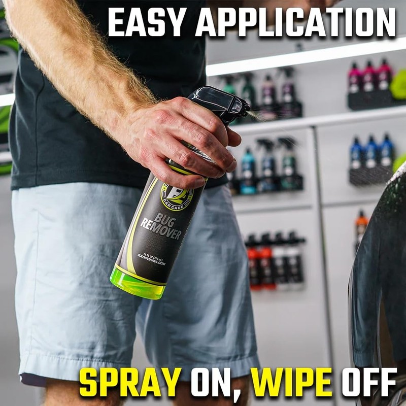 ExoForma 16 Fl Oz Car Bug Remover Spray Fast Acting