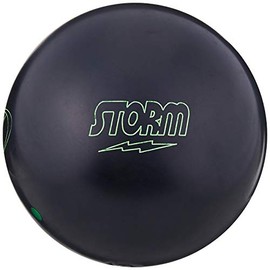 Storm Pitch Black Bowling Ball, 16-Pound
