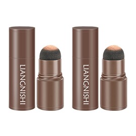 Magik 1-2Pc Hairline Instant Cover Up Filler Shadow Filling Powder Waterproof Stick (2 Pack, 03 Dark Brown)