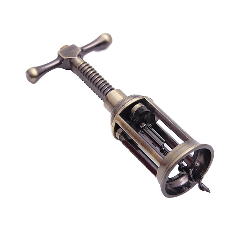 Antique Alloy Wine Bottle Opener Portable Corkscrew Wine Bottle Opener