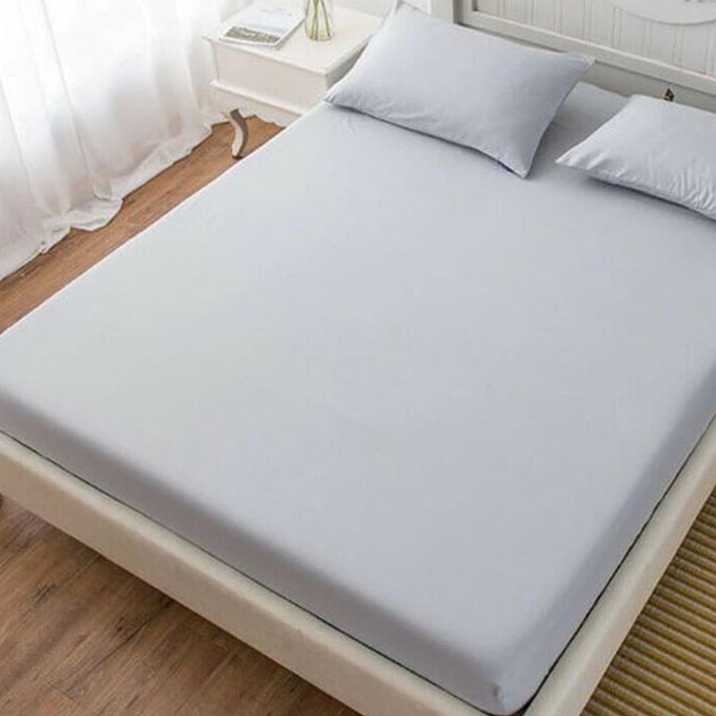 KHIM Luxury Extra Deep Fitted Sheet 16”/40CM Breathable Poly Cotton
