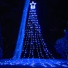 Christmas Decorations Outdoor Lights,11.5 ft 317 LED Star Christmas Tree