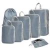 YYDSLEE Compression Packing Cube 7-Piece Clothes Bags Packing Cubes Clothes