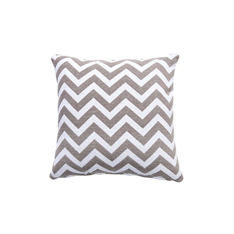 Ehc Chevron Sofa Cushion Cover Pillow Case 17" X 17"