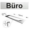 Kinekt3d Leitsysteme Sign, door sign, 160 x 40 x 1.5