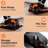 Under Desk Elliptical Machine,Foot Exerciser for Seniors Fully Assembled, Quiet