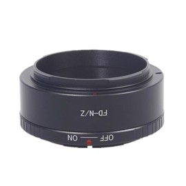 FD-Niko Z Lens Adapter Ring for Canon FD/FLO Lens Compatible with Nikon Z 7 and Nikon Z 6 Mirrorless Full Frame Camera, FD to Niko Z Lens Adapter