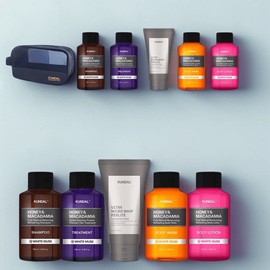 Kundal travel hair 5-piece set white musk scent type B, 2 sets 2 sets / 쿤달 여행용 헤어 5종 세트 화이트머스크향 B타입, 2세트 2세트