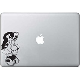 3LEGENDS LLC Jessica Rabbit Cartoon Character #1 car Truck Laptop Window Decal Sticker (8", Red)