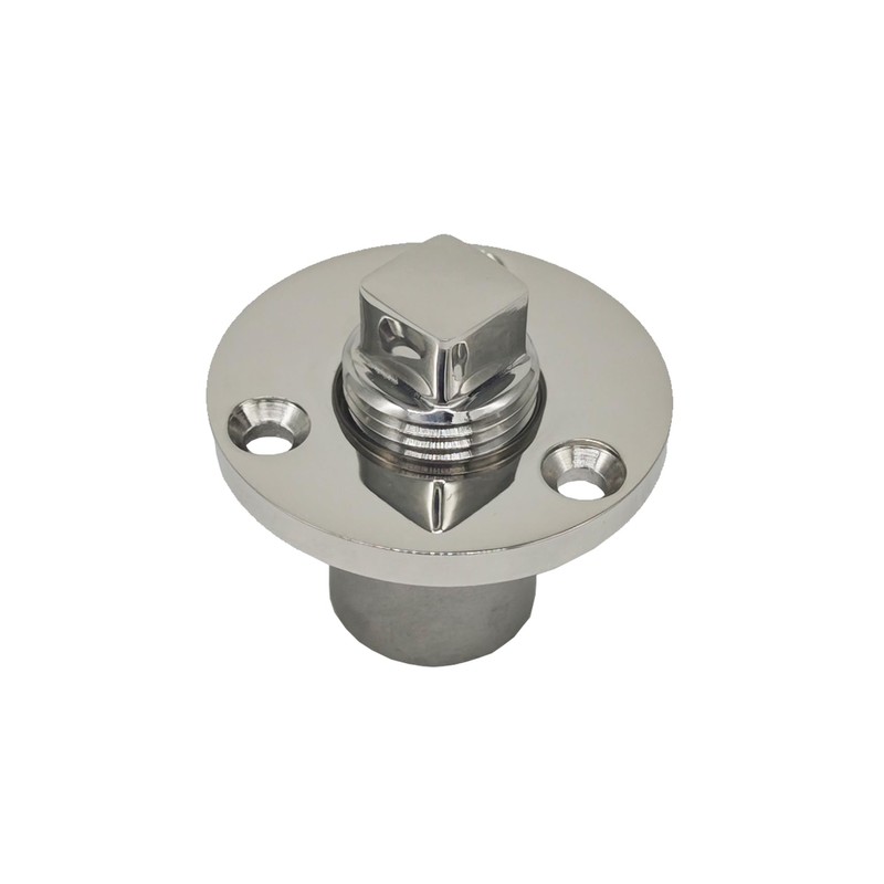 Garboard Boat Drain Plug Kit for 1 Inch Hole Marine