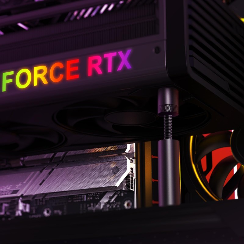 MonyCzrx Graphics Card GPU Brace Support Adjustable Video Card Stand