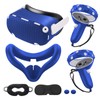 Compatible with Oculus Quest 2 Accessories, VR Silicone face Cover,