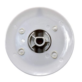 HQRP Timer Knob works with GE DPSR473GW1WW DVLR223EG0WW DWSR463GG1WW DWSR483EG0WW DWXR483GG4WW DWXR483GG5WW DWXR483GG6WW DWXR483GG7WW DWXR483GG8WW DX2300EG0WW DX2300EG1WW DX2300EG2WW Dryer + Coaster