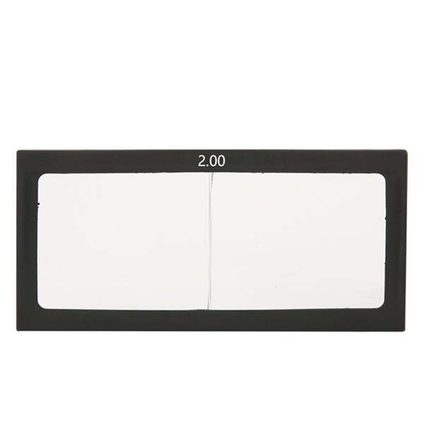 2" x 4.25" Magnification Welding Lens, 2.0 Magnification Welding Glass