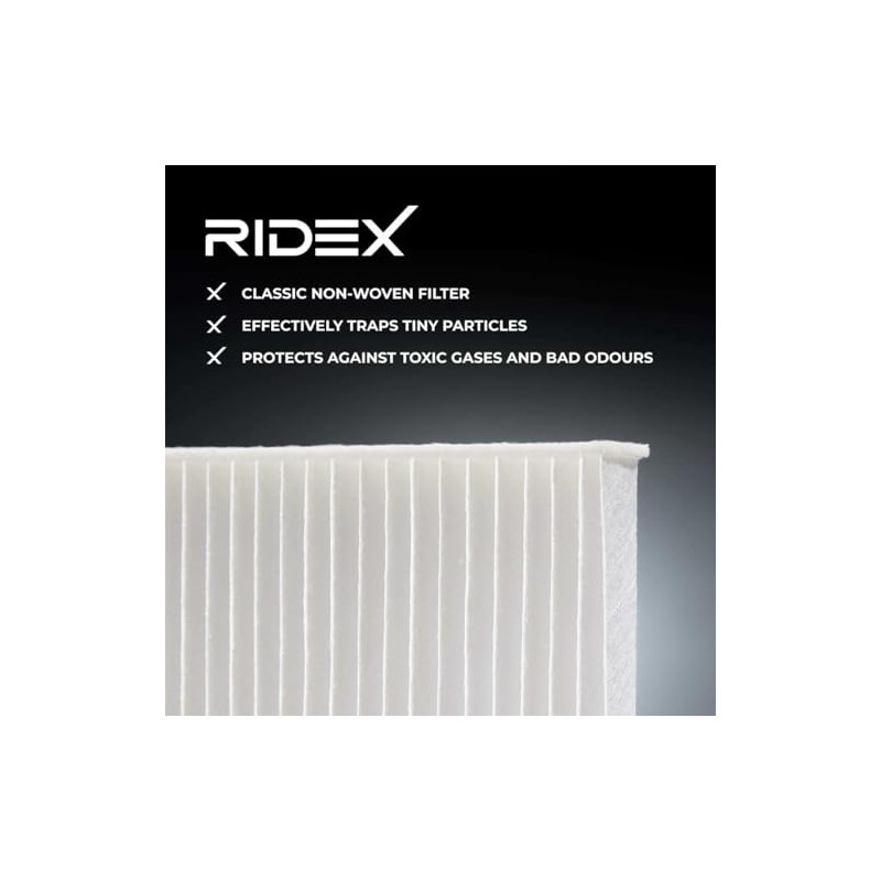 RIDEX Cabin Air Filter 424I0226 270 mm 157 mm 30