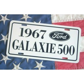 1967 Ford GALAXIE 500 license Plate tag 67 Galaxy