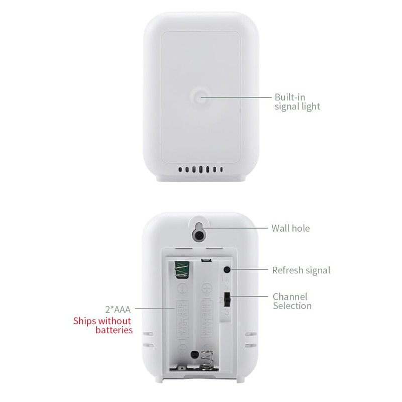Indoor Outdoor Weather Station Humidity Temperature Sensor 2. Outdoor Humidity