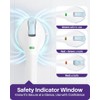 KEKOY Suction Grab Rails for Bathroom, Safety Indicator, 17.5 Inches