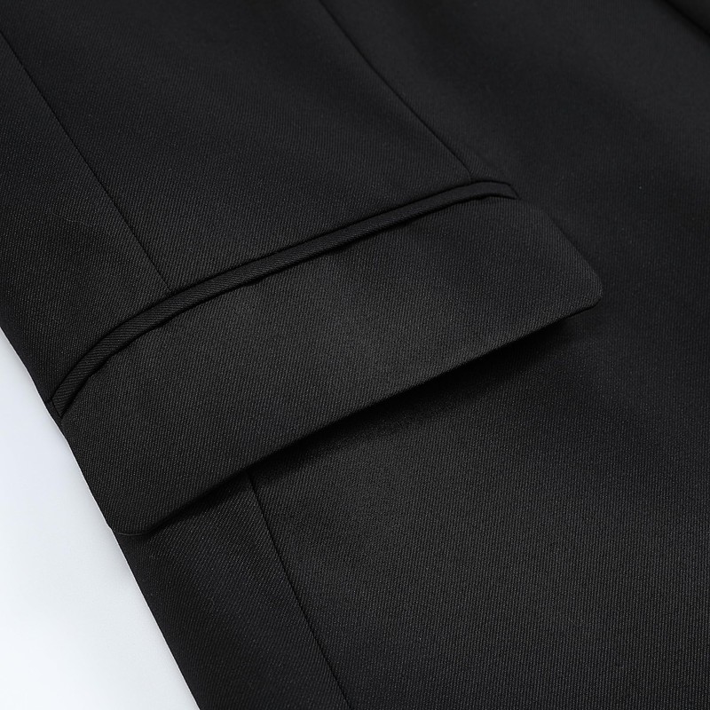 Cloudstyle Men's Wedding Sequin Wing Stage Clothes Premium Suit Jacket