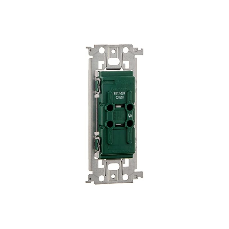 Panasonic WTL13523HK Double Outlet with Embedded Door (with Metal Frame)