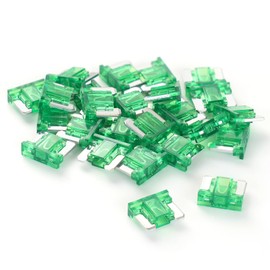 (25Pcs) 30 Amp Low Profile Mini Car Fuses, 30A Automotive Fuse, Blade Fuse for Car/RV/Truck/SUV/Motorcycle/Boat