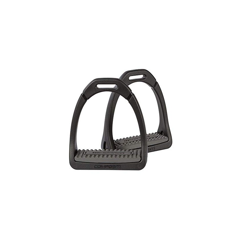 PFIFF Plastic Stirrup – Black, Full