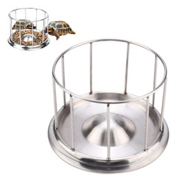 Haokaini Reptile Feeding Bowl Durable Reptile Rock Food and Water Dish Feeder Bowl Tortoise Water Dish Water Bowl Food Dispenser for Tortoise Spider Lizard