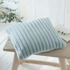 Appletree - Mint Green Faux Fur Cushion (43 x 43cm)