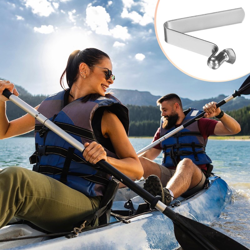 M METERXITY 6-Pack Kayak Paddle Snap 5mmx30mm Single Pin V