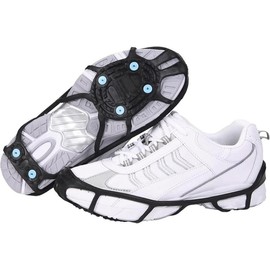Due North Everyday G3 Ice Cleats for Shoes & Boots - Traction Spikes for Men & Women to Improve Grip on Snow & Ice - Style: Spike, Size: Large/Extra Large