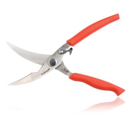 Mastrad F24315 Poultry Scissors Stainless Steel Pizza/Red