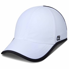 GADIEMKENSD Hat Baseball Cap, UPF 50+, Quick Dry, Lightweight, Breathable, Trucker, for Men Women, Mesh, Running, Golf, Sports, White, XL